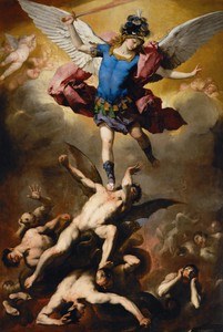 The Fall of the Rebel Angels by Luca Giordano, 1660–1665