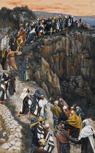 The Brow of the Hill near Nazareth by James Tissot, 1886–1894