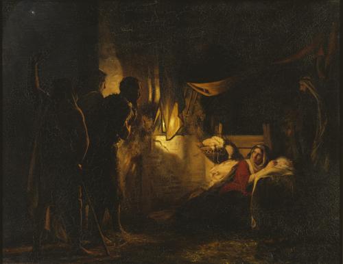 The Adoration of the Shepherds by Carl Bloch, 1882