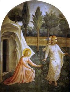 Noli me tangere by Fra Angelico, 1440–42