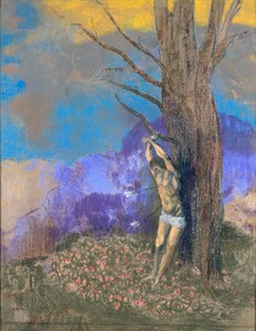 Saint-Sébastien by Odilon Redon, c. 1910