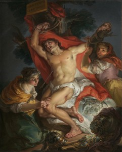 Saint Sebastian Tended by Saint Irene by Vicente López y Portaña, 1795–1800