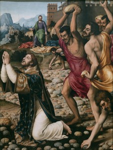 The Martyrdom of Saint Stephen by Juan de Juanes, 1555–1562