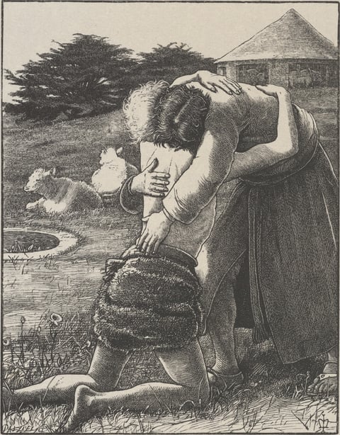 The Prodigal Son by John Everett Millais