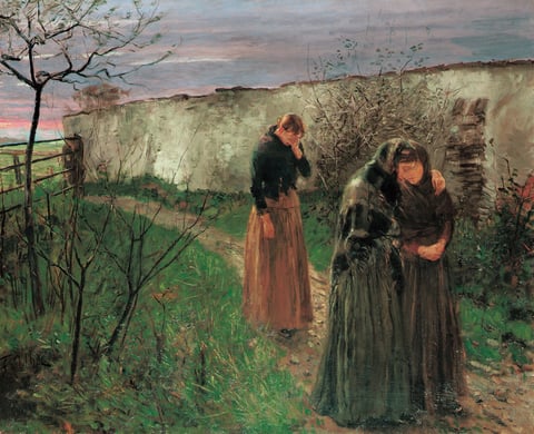 Easter Morning by Fritz von Uhde