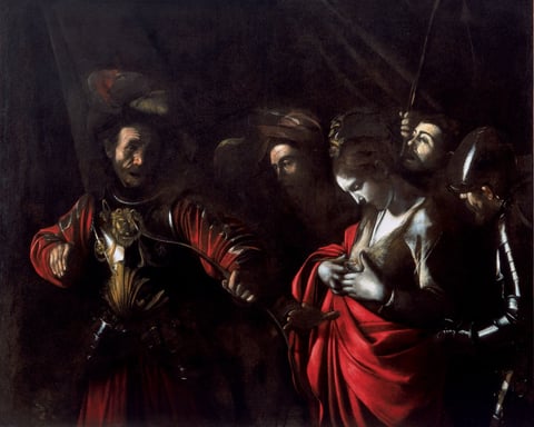 The Martyrdom of Saint Ursula by Caravaggio