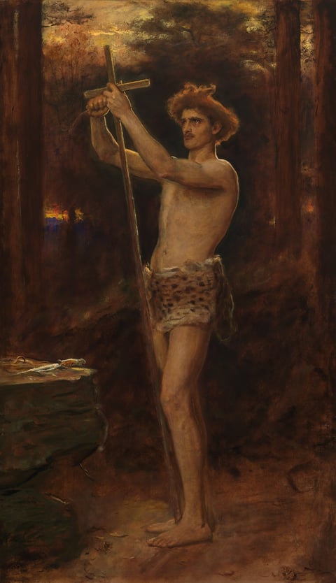 A Forerunner by John Everett Millais