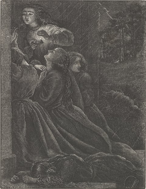 The Foolish Virgins by John Everett Millais
