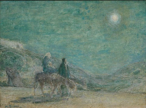 Flight into Egypt by Henry Ossawa Tanner