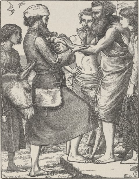 The Pearl of Great Price by John Everett Millais