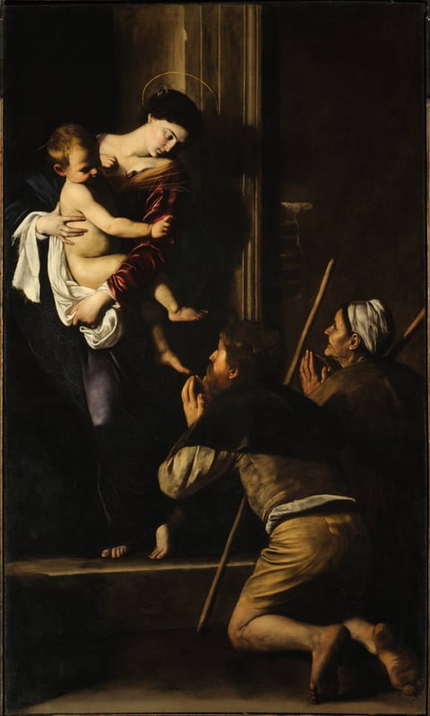 Madonna of Loreto by Caravaggio