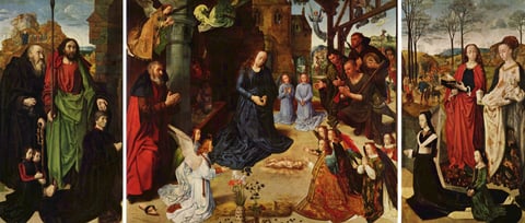 The Portinari Altarpiece by Hugo van der Goes