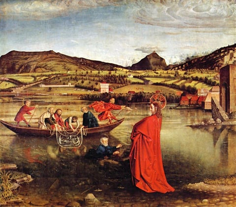 Konrad Witz, The Miraculous Draught of Fishes (1444)