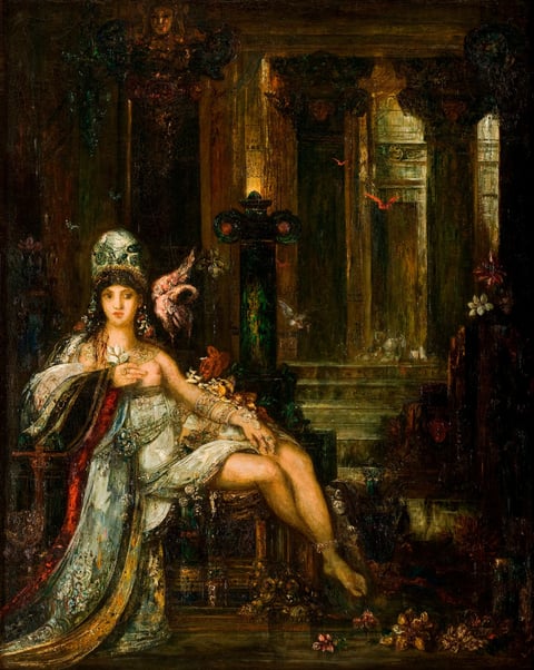 Delilah by Gustave Moreau