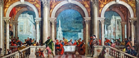 Paolo Veronese, The Feast in the House of Levi (1573)