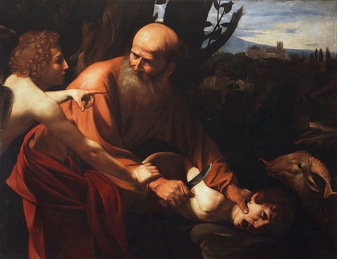 The Sacrifice of Isaac by Caravaggio