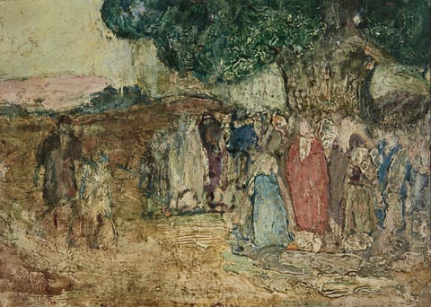 He Healed the Sick #11 by Henry Ossawa Tanner