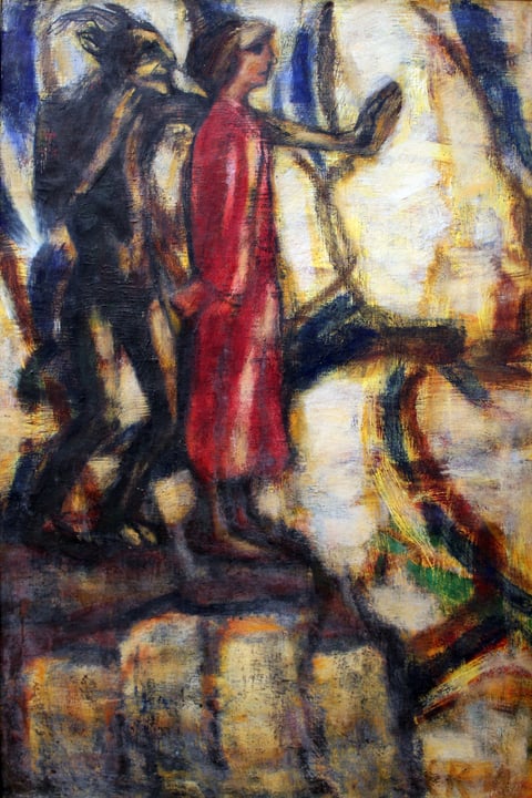 Christian Rohlfs, The Temptation of Christ (1914)