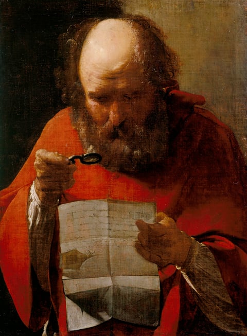 Saint Jerome by Georges de La Tour