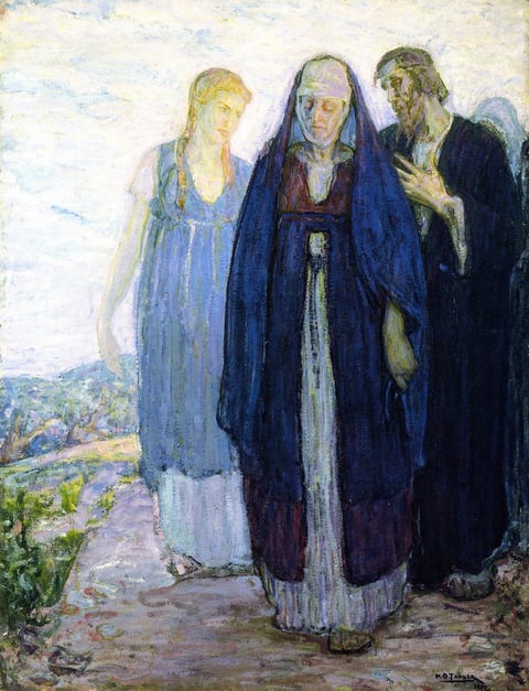 Return of the Holy Women by Henry Ossawa Tanner