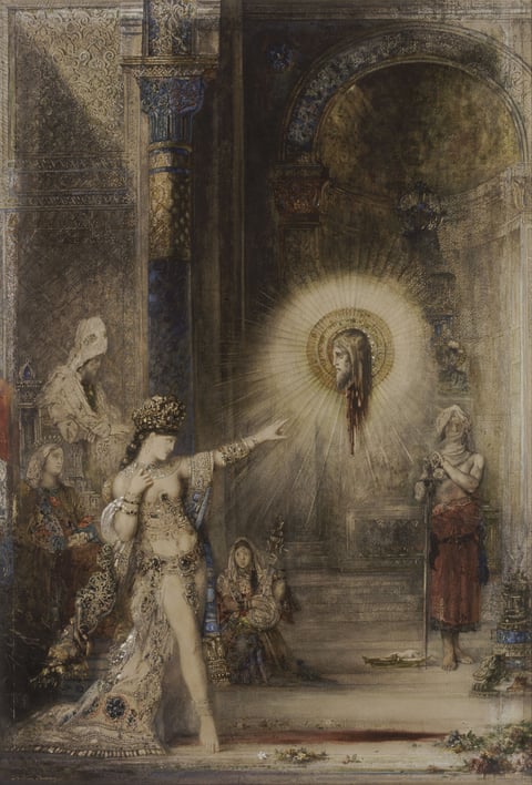 The Apparition by Gustave Moreau